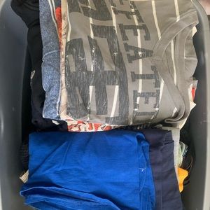 Small pallet of clothes